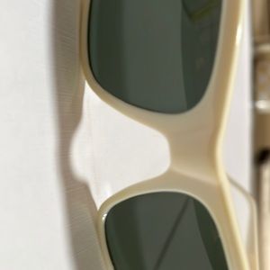 Vintage Ray-Ban “Cats” White Sunglasses